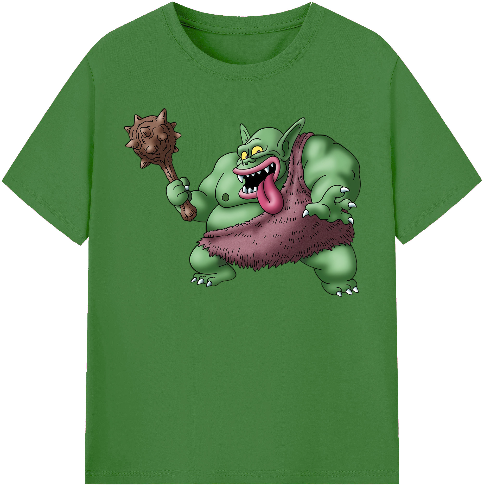 （画像用） ドラゴンクエスト Doragon Kuesuto Dragon Quest レディースカジュアルプリントTシャツ（綿100％）
